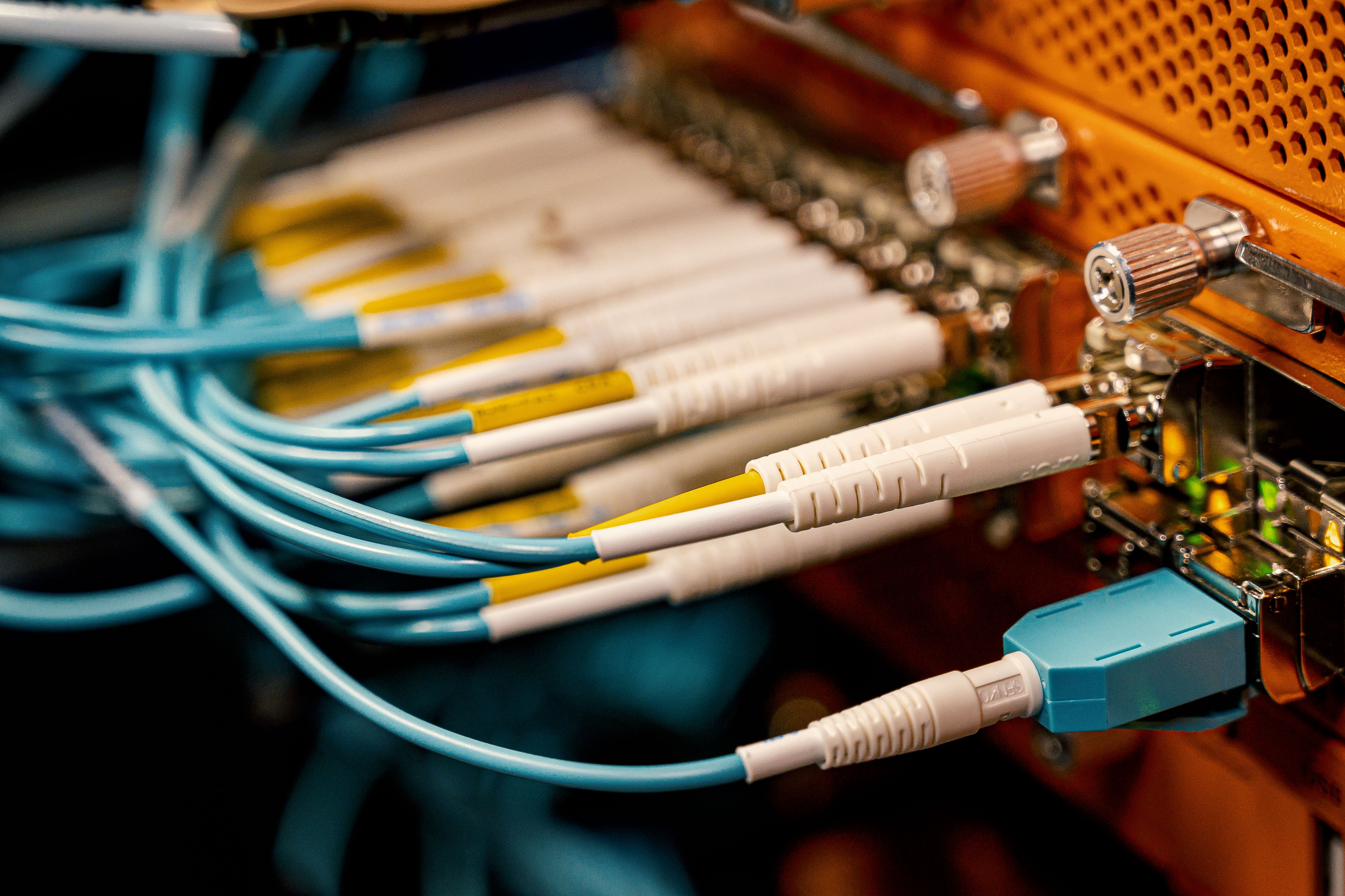 Telecommunications equipment including servers and network hardware