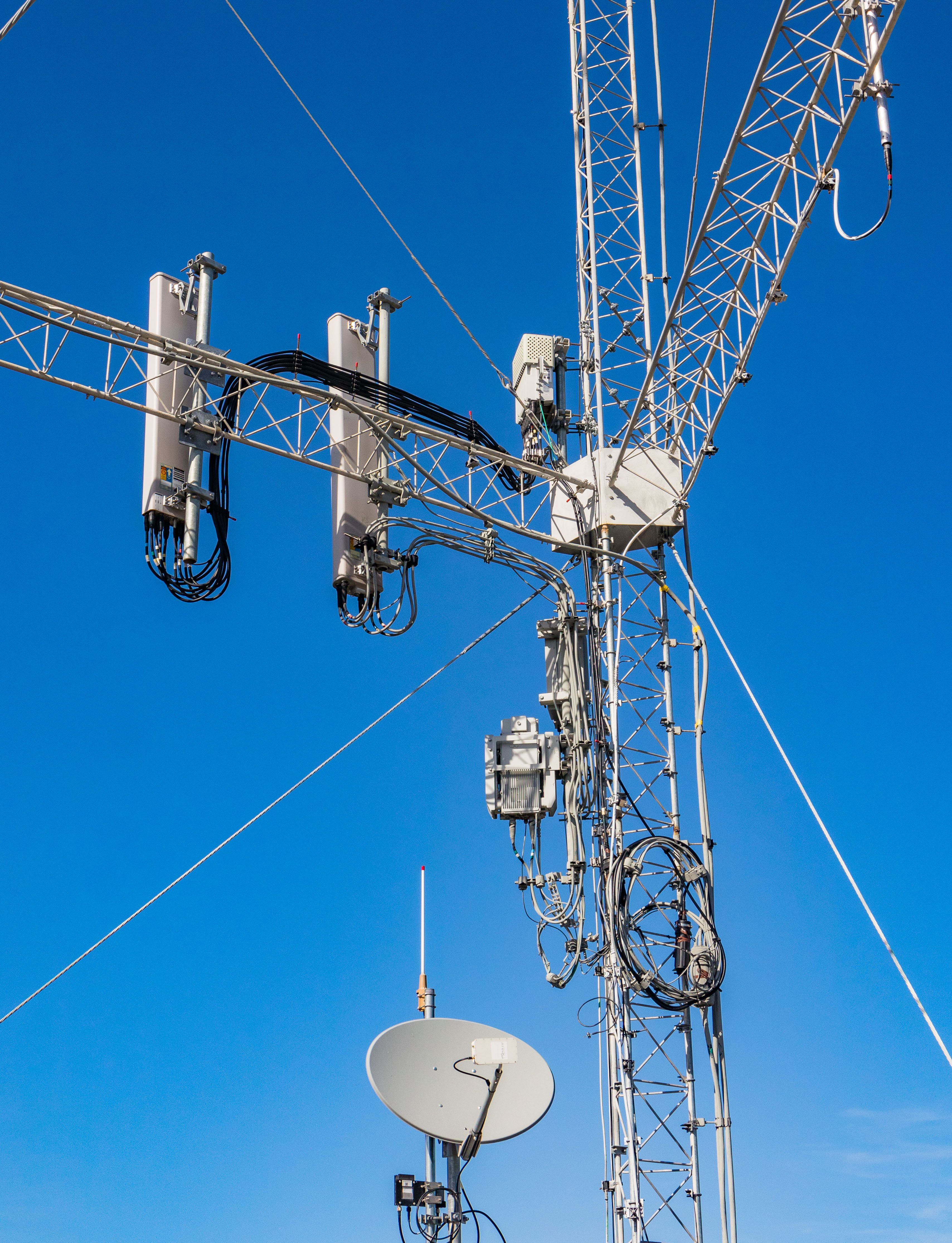 Network equipment showing routers and Ethernet switches